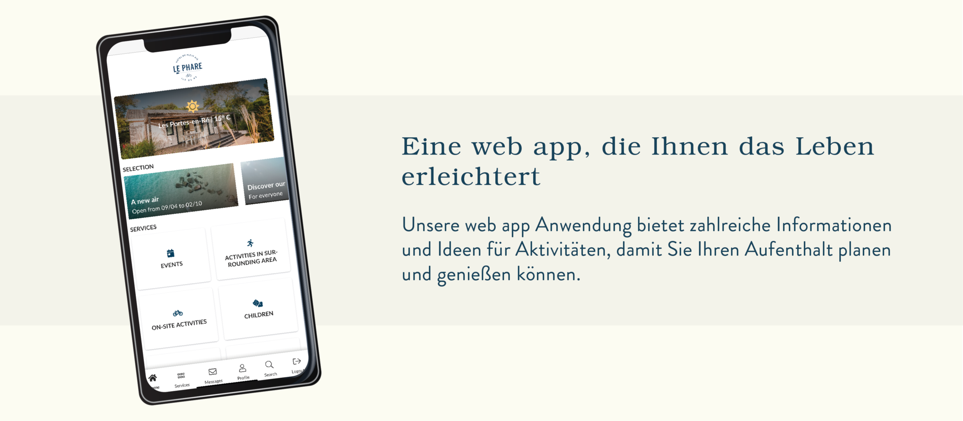 visuel web app